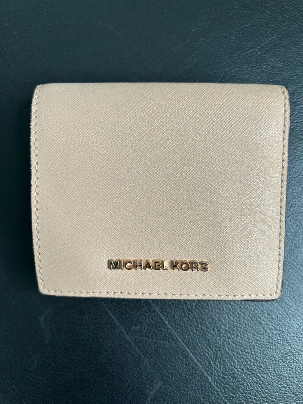 Michael Kors Saffiano Leather Wallet - Picture 1 of 8